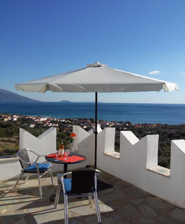 Kastro Villas Marathókampos Exterior foto